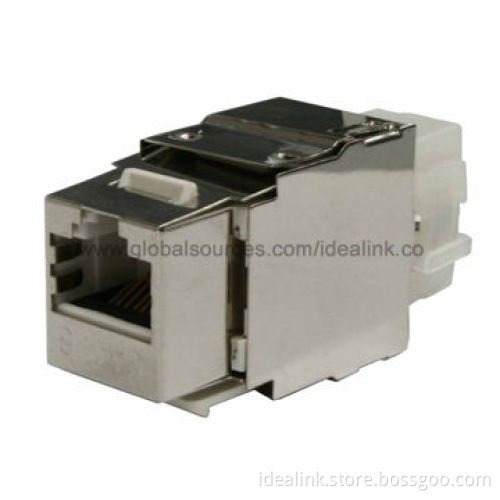 Modular Cat6 Keystone Jack, Supports T568A/T568B, 550MHz WiringNew
